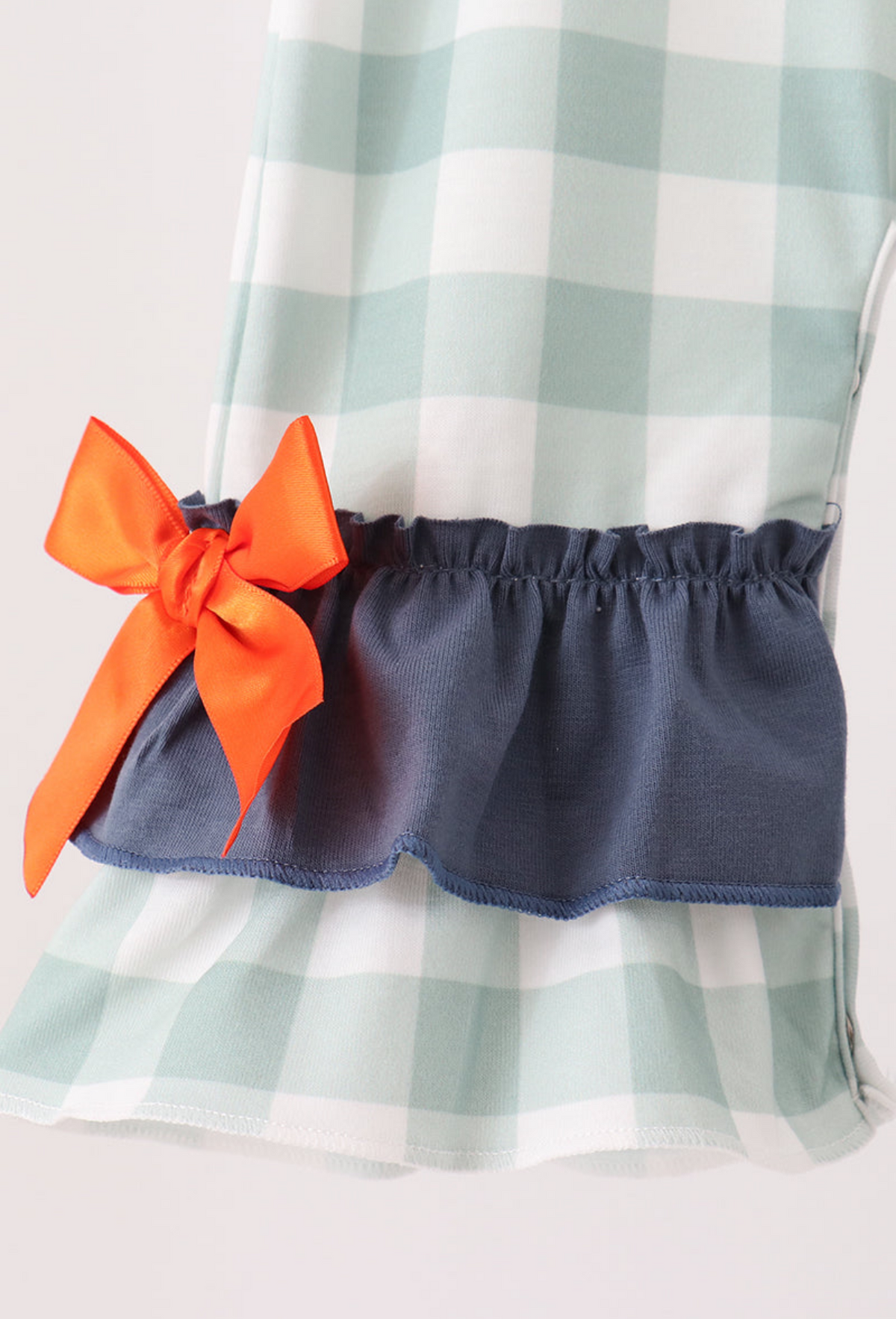 Bows and Gobbles Gingham Romper (PRE-ORDER)